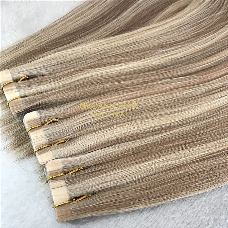 100% remy human hair with best quality tape in hair wholesale A211